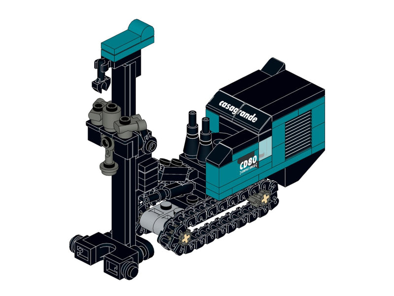 Casagrande CD80 Compact Drill Kit, the finished model