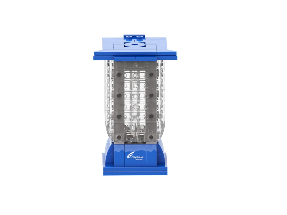 Cartridge, view of the custom brick model
