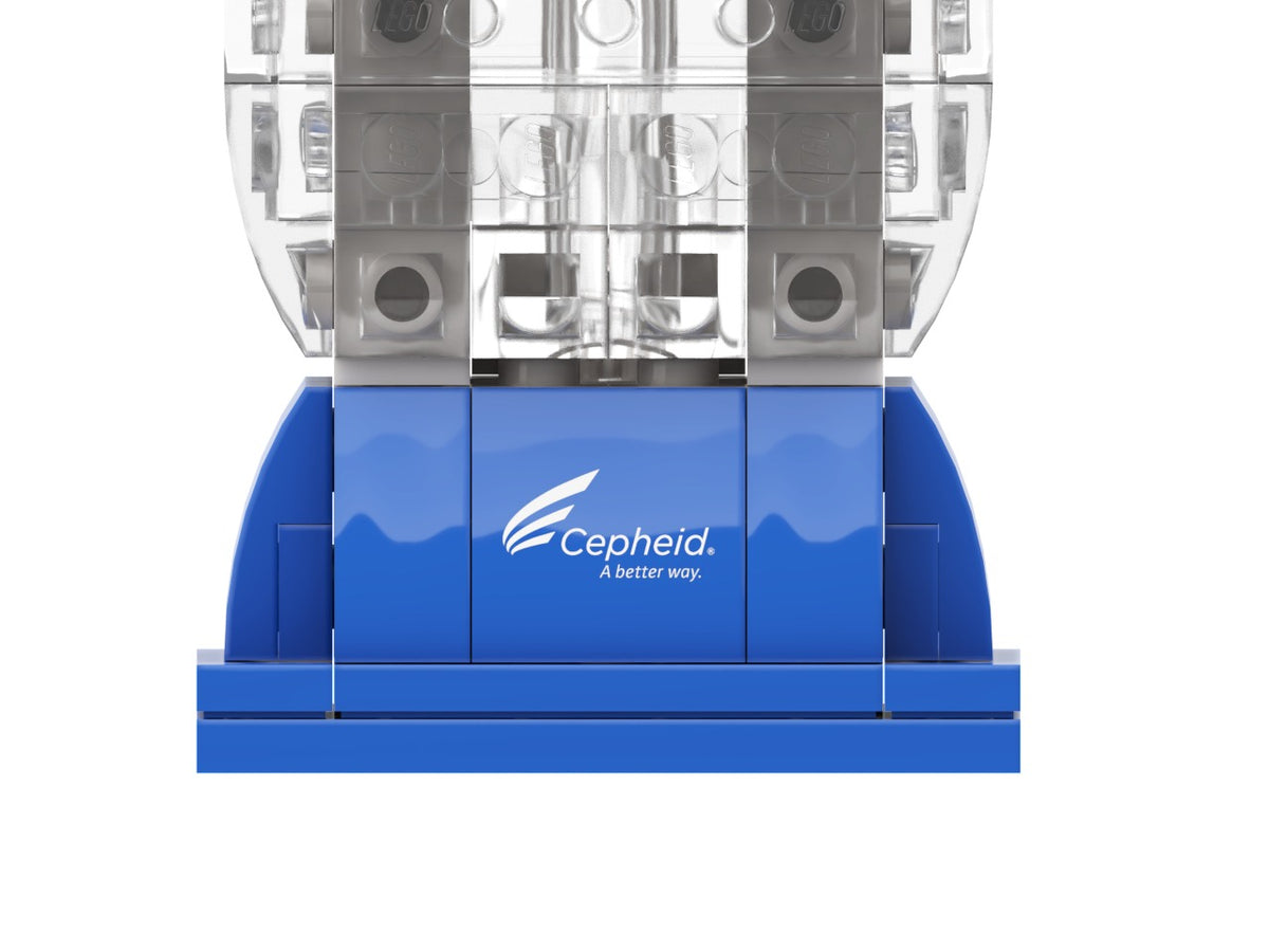 Cartridge, view of the custom brick model