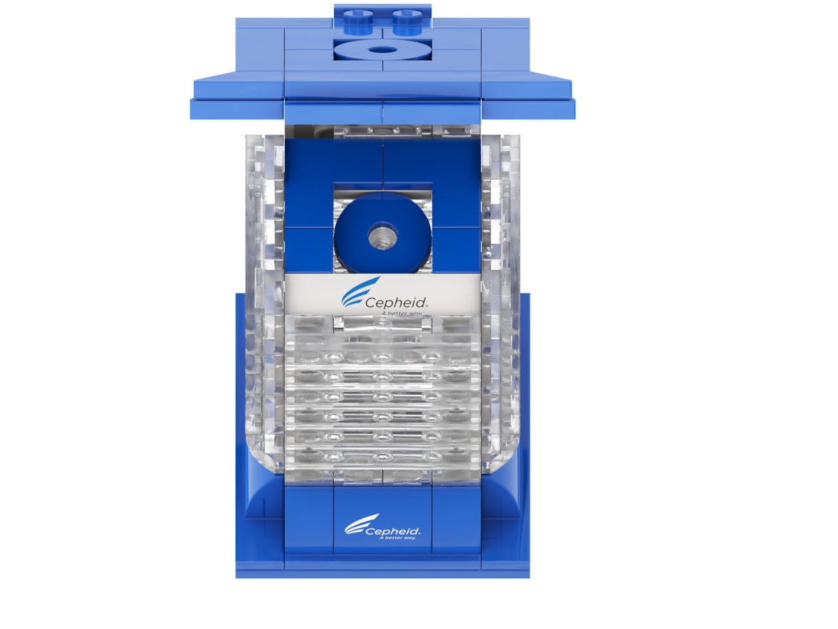 Cartridge, view of the custom brick model