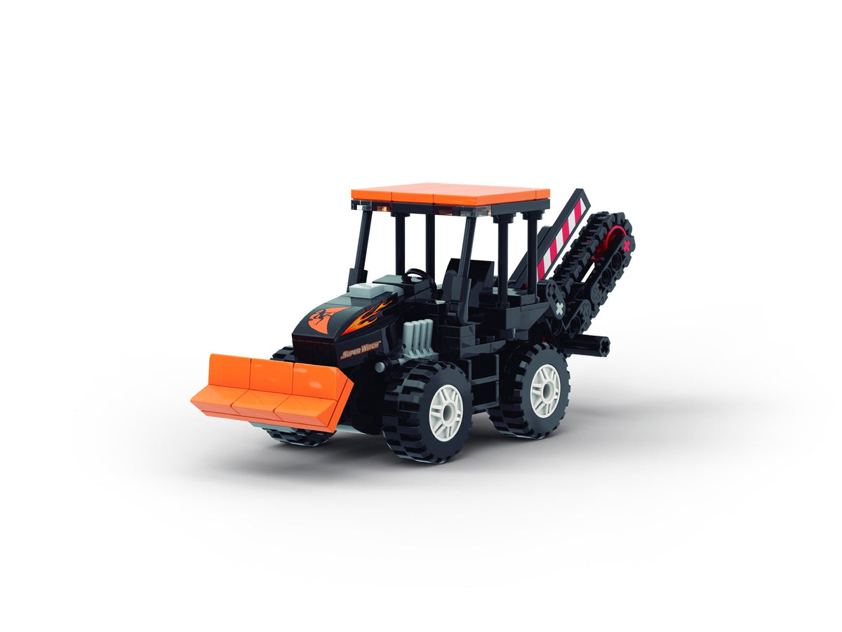 Ditch Witch Super Witch Building Kit, render of the model