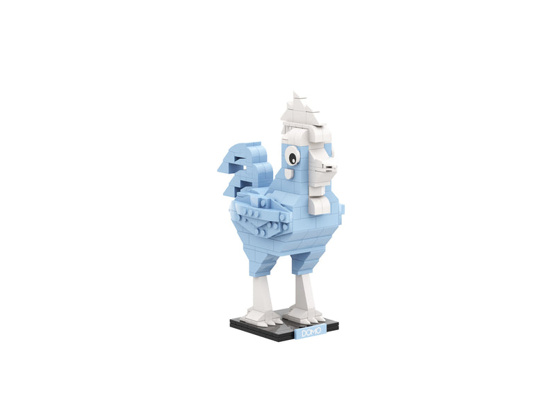 Domo Rooster Kit, render of the blue and white rooster