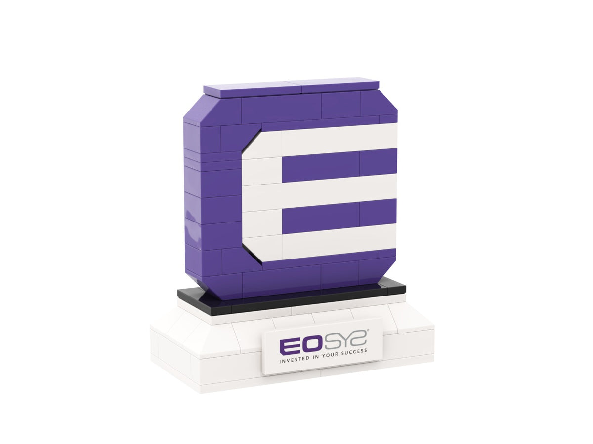 EOSYS Logo-Trophäenbausatz, Projektdetail