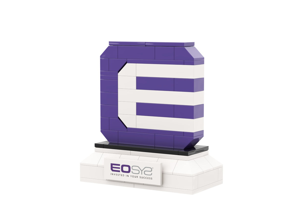 EOSYS Logo-Trophäenbausatz, Projektdetail