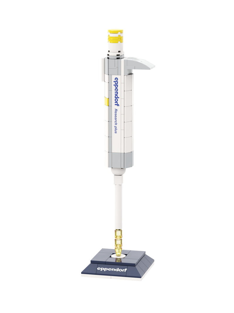 Eppendorf Research plus Pipette Kit, render of the model