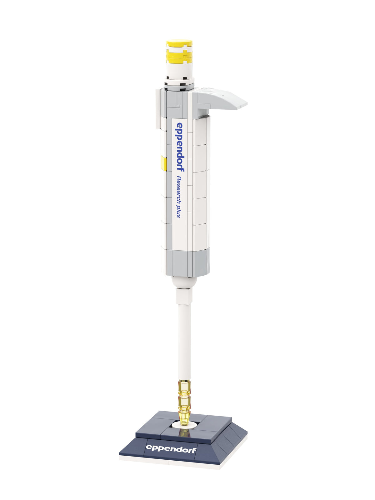 Eppendorf Research plus Pipette Kit, render of the model