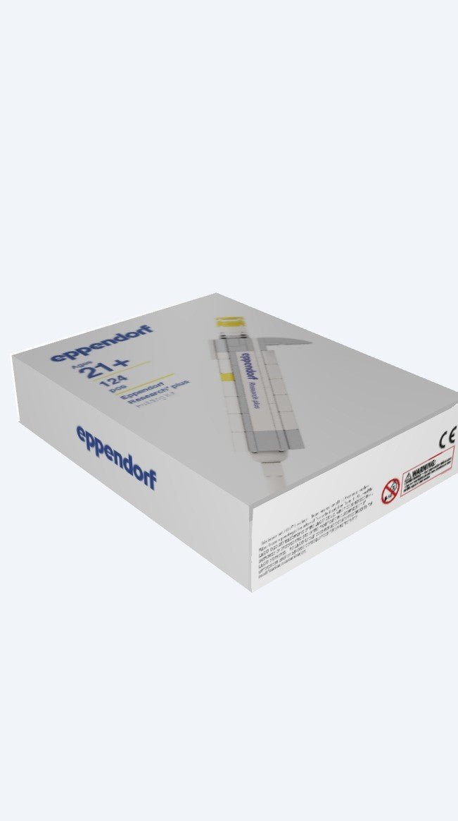 Eppendorf Research plus Pipette Kit, the custom box mockup