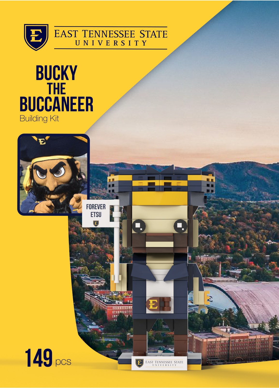 ETSU Bucky the Buccaneer Kit, the printed booklet cover