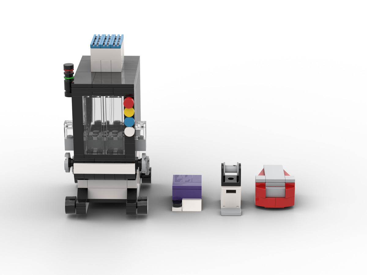 Ginkgo Bioworks E15 Reconfigurable Automation Cart Kit, render of the model