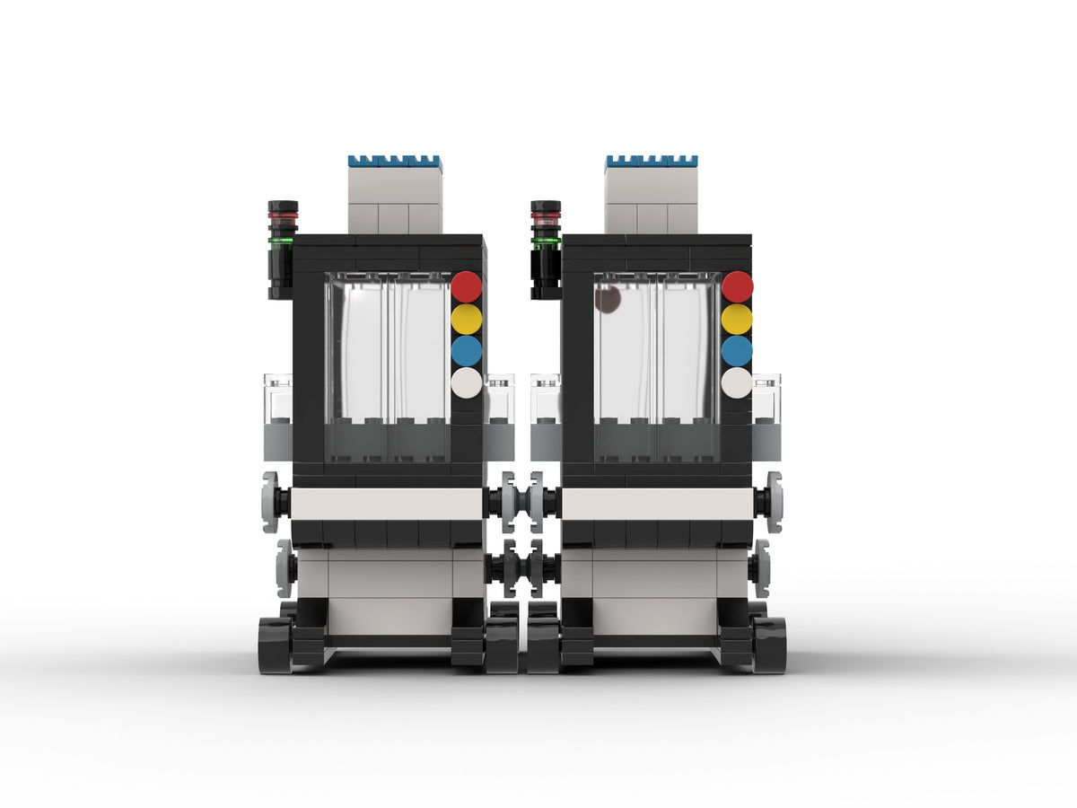 Ginkgo Bioworks E15 Reconfigurable Automation Cart Kit, render of the model