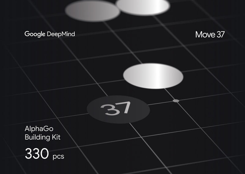 Google DeepMind AlphaGo Kit, the printed booklet cover