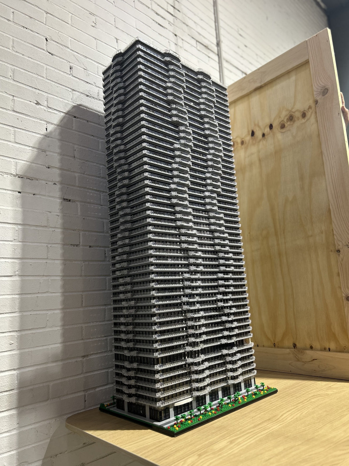 LeFrak Turmmodell zur Präsentation, Projektdetail