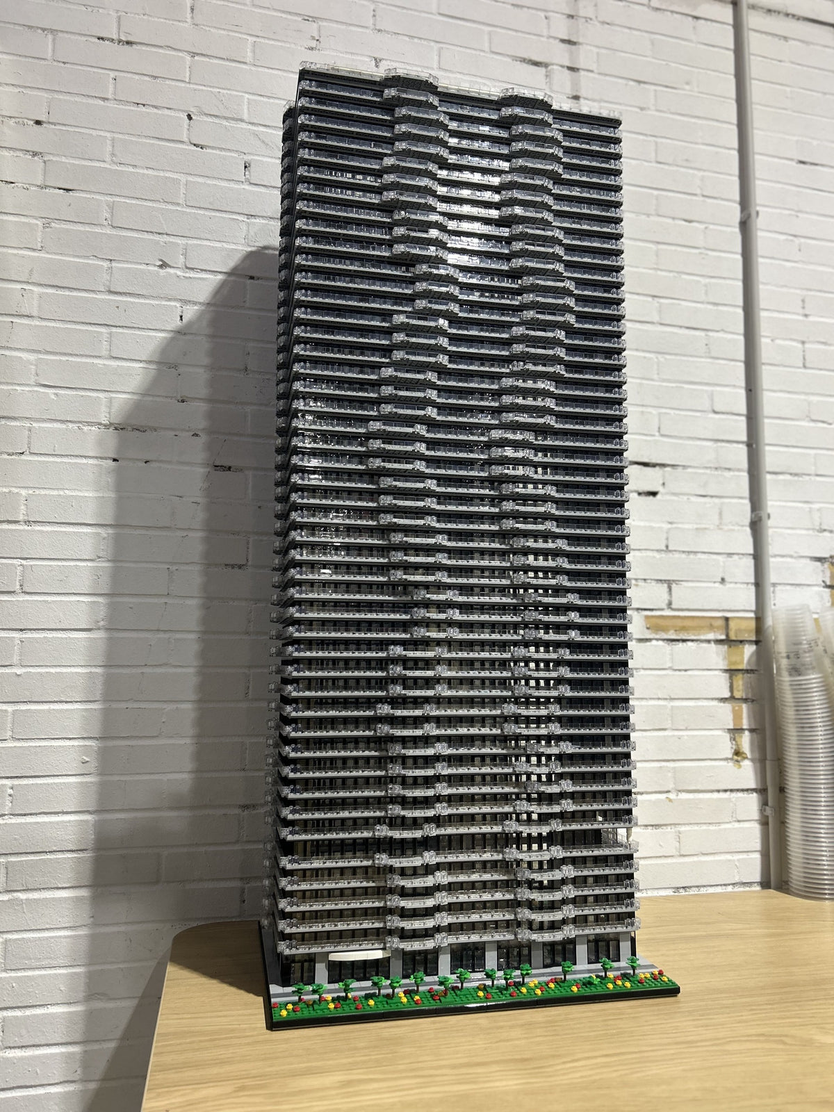 LeFrak Turmmodell zur Präsentation, Projektdetail