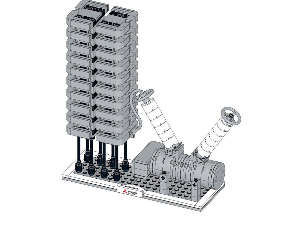 Mitsubishi Electric VARC HVDC Circuit Breaker Kit, the finished model