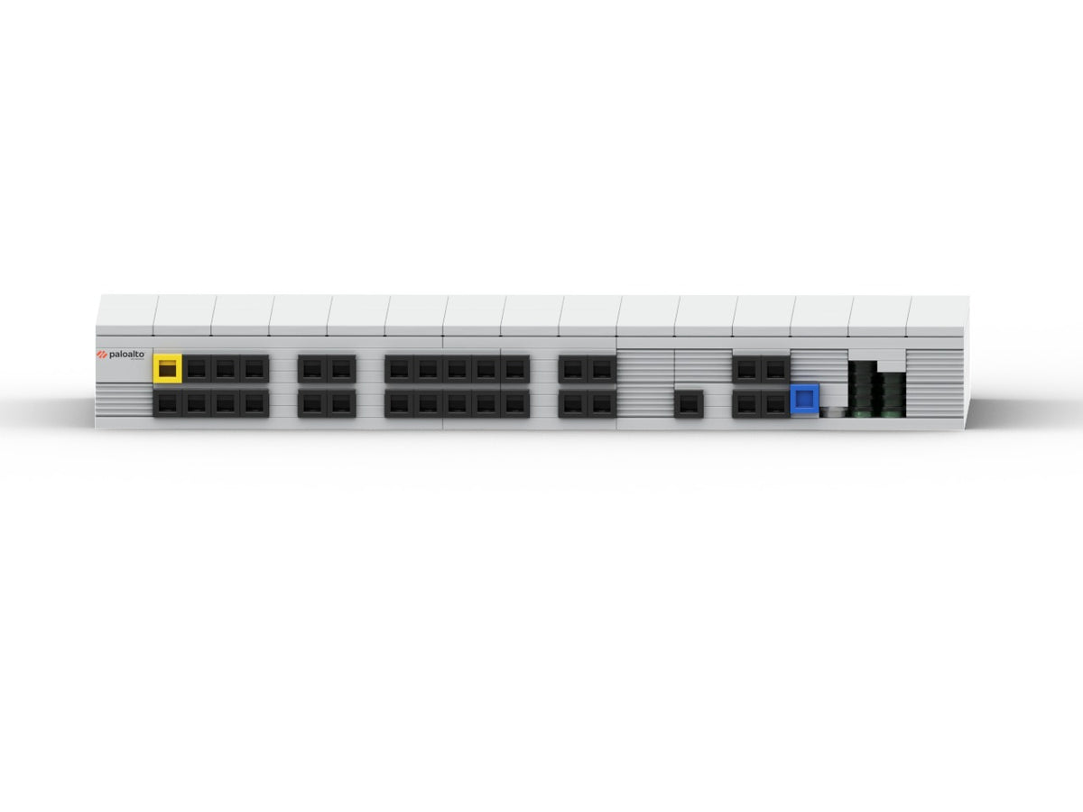 PA-3420, view of the custom brick model