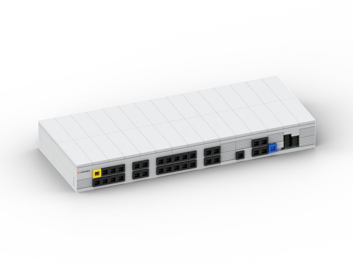 PA-3420, view of the custom brick model