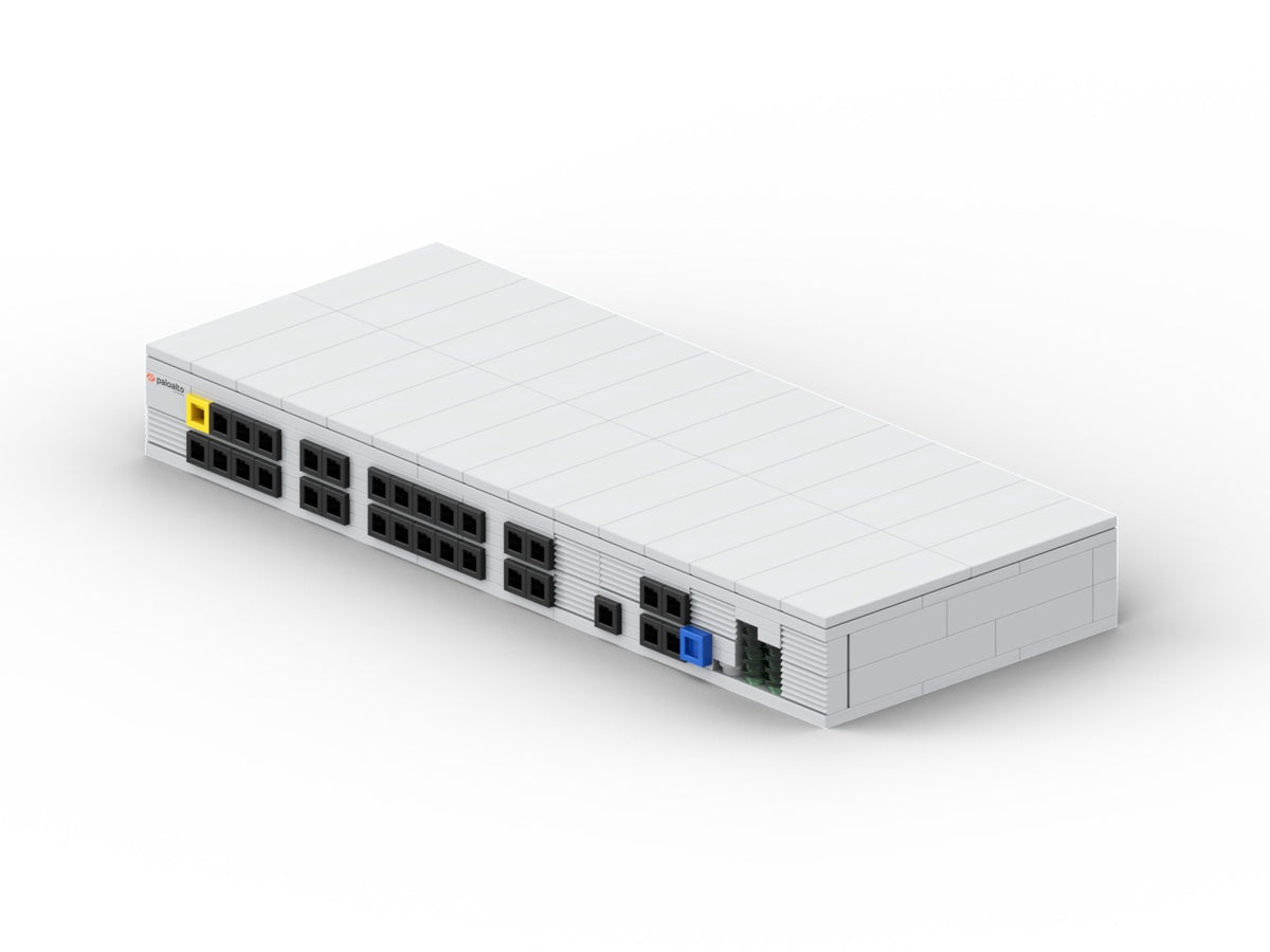PA-3420, view of the custom brick model