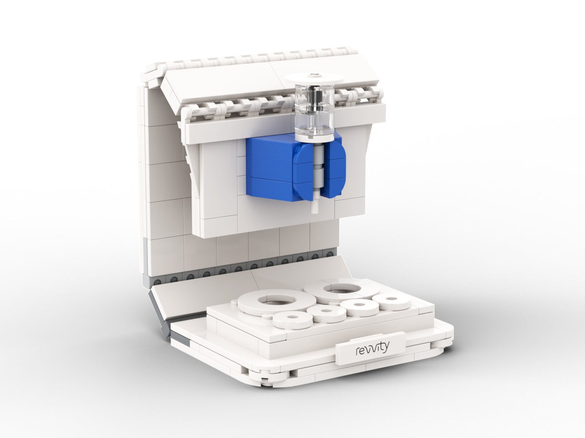Hanna, view of the custom brick model