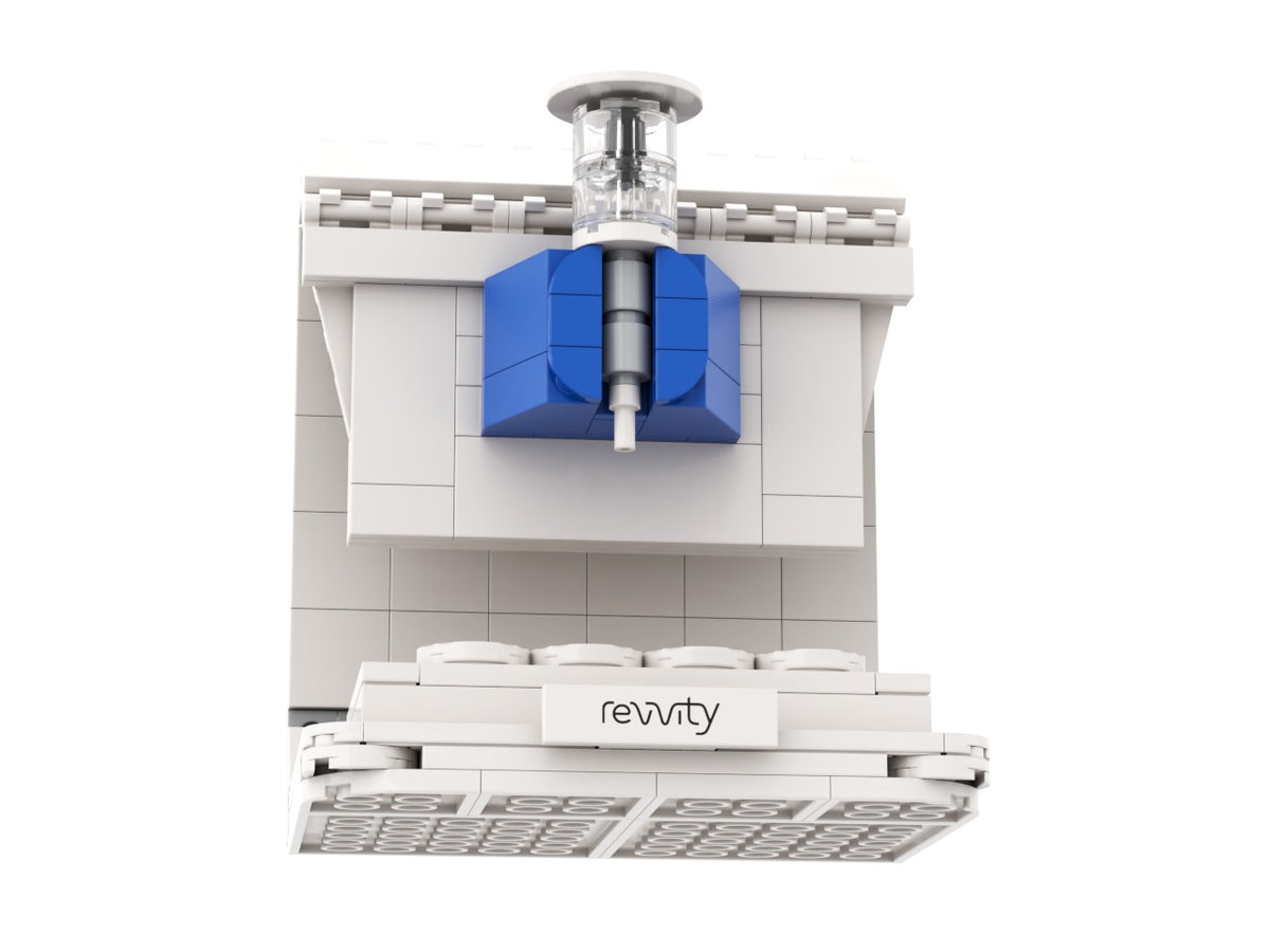 Hanna, view of the custom brick model