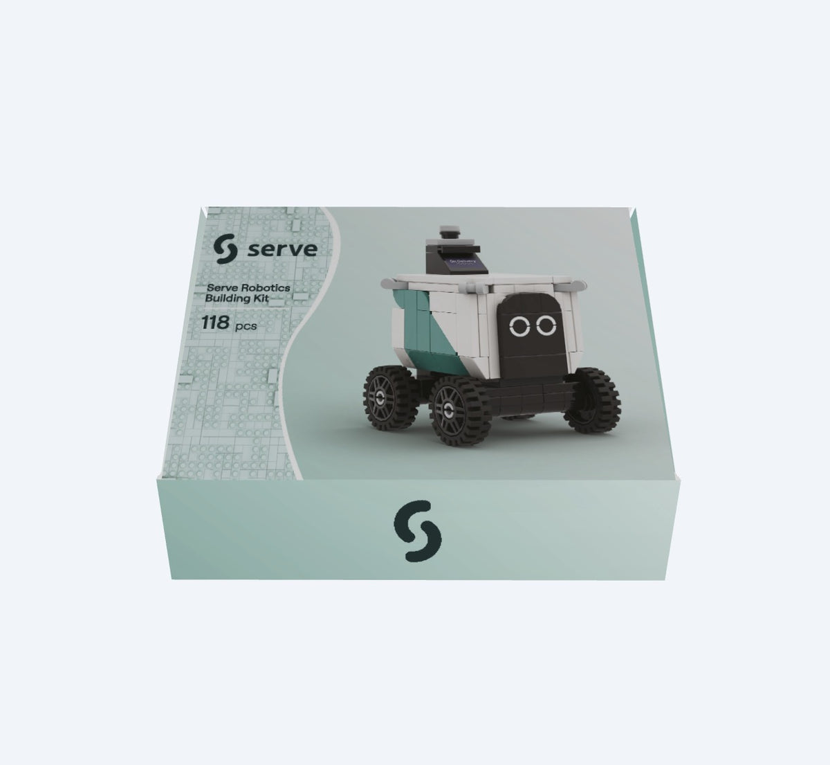 Robot de reparto, custom packaging