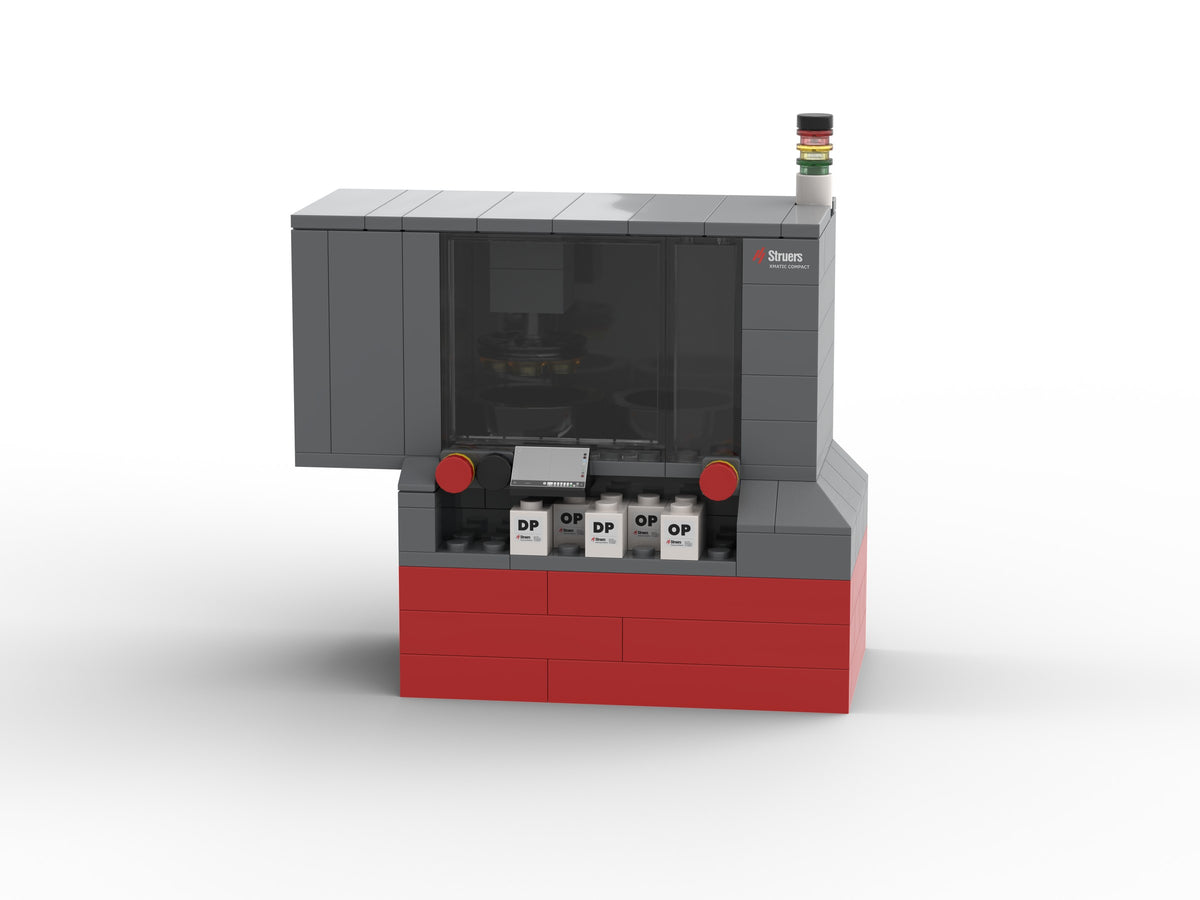 Struers Xmatic and Xmatic Compact Kits, render of the Xmatic Compact model
