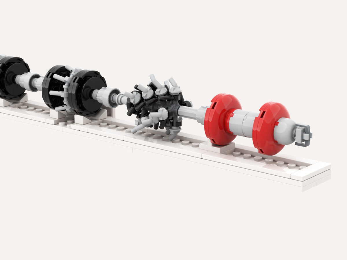T.D. Williamson MDS Pro Inspection System Kit, close-up render of the inspection tool and red discs