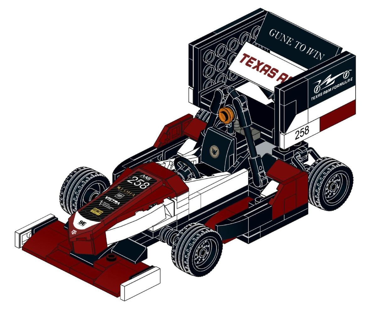 Texas A&amp;M Formula Electric AME25 Bausatz, Projektdetail