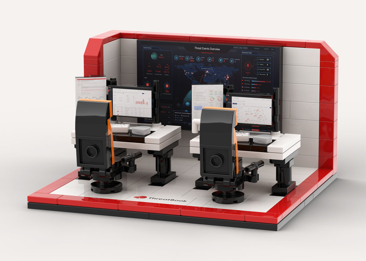 ThreatBook Security Operations Center Building Kit, render of the model