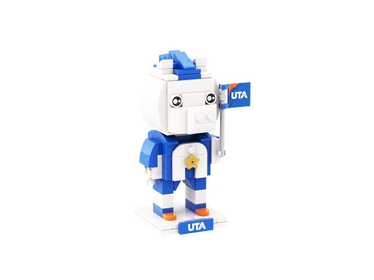 UTA Blaze Mascot Kit, render of the model