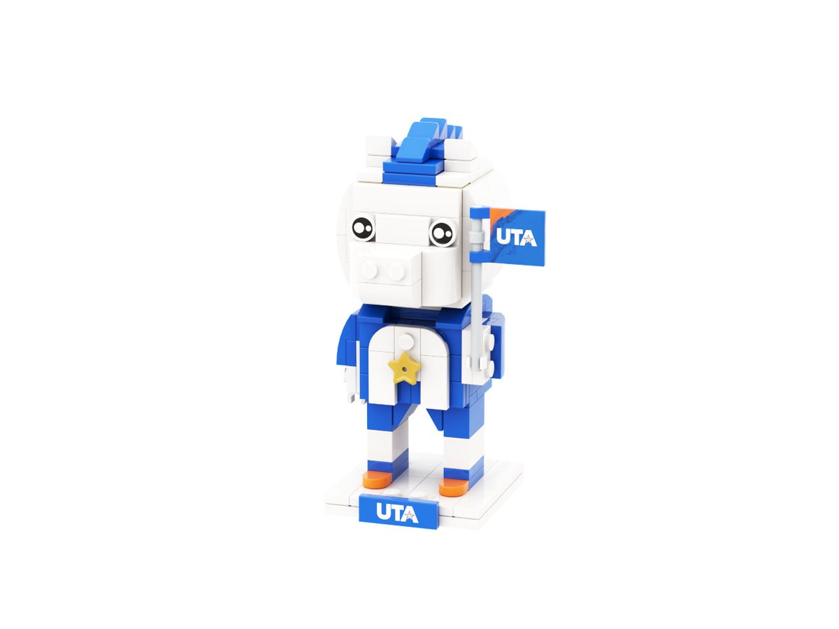 UTA Blaze Mascot Kit, render of the model