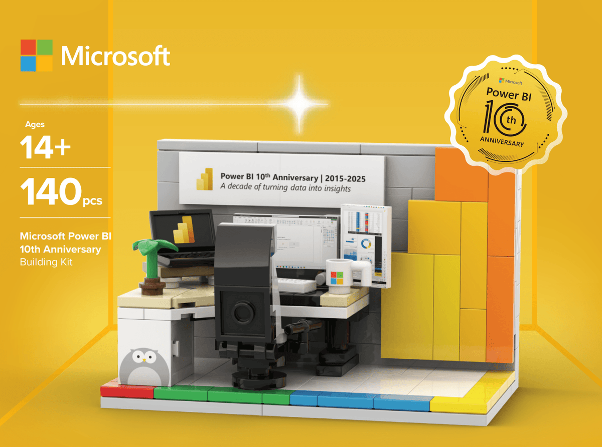 Microsoft Power BI 10th Anniversary Kit