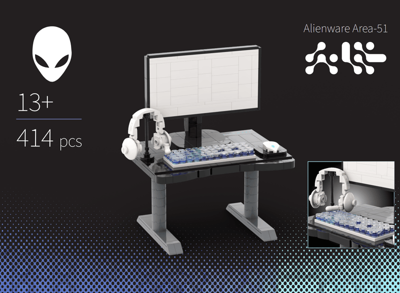 Alienware Area-51 Gaming Desk Kit
