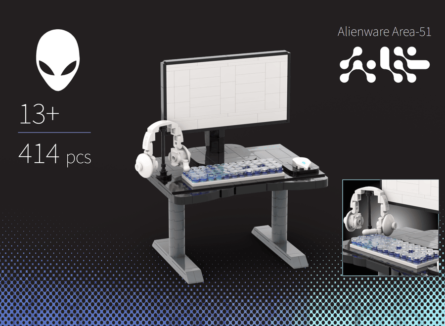 Alienware Area-51 Gaming Desk Kit