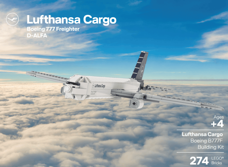 Lufthansa Cargo Boeing 777 Freighter Kit