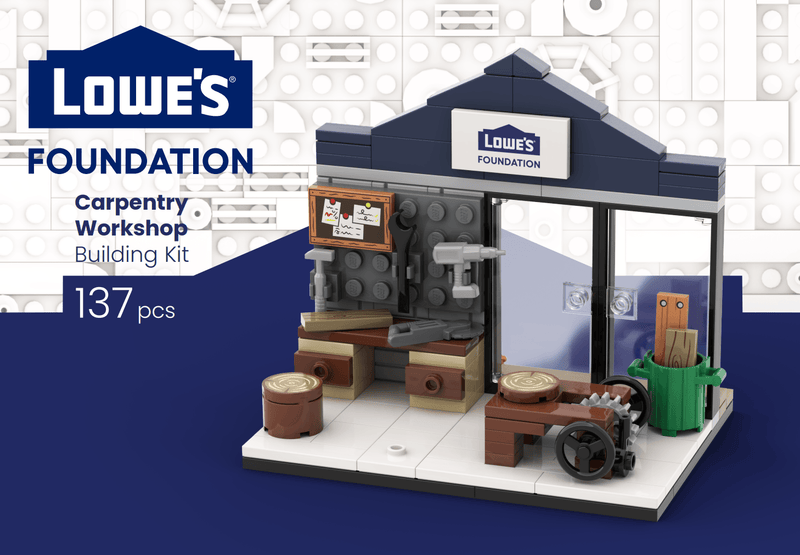 Lowe’s Foundation Carpentry Workshop Building Kit