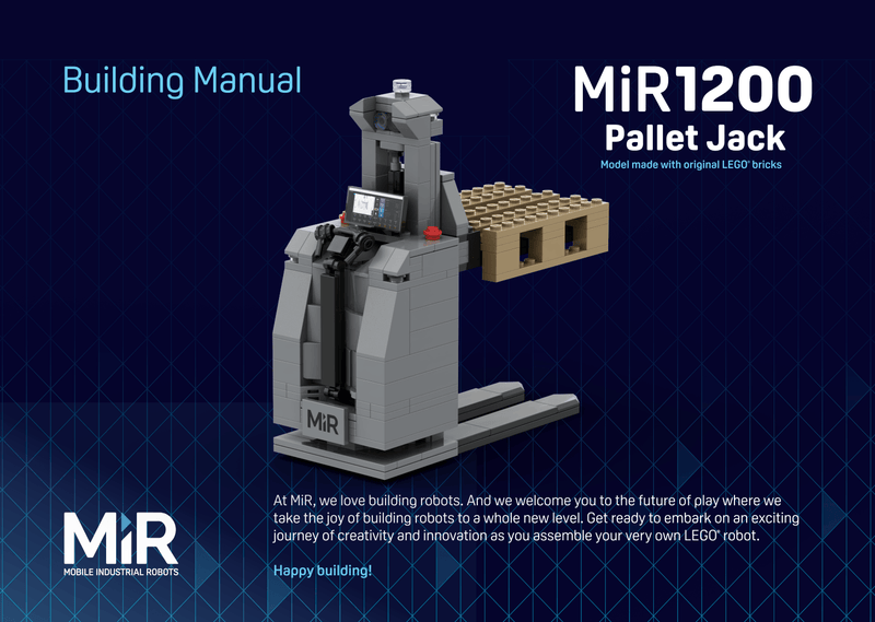 MiR600 and MiR1200 Pallet Jack Kits