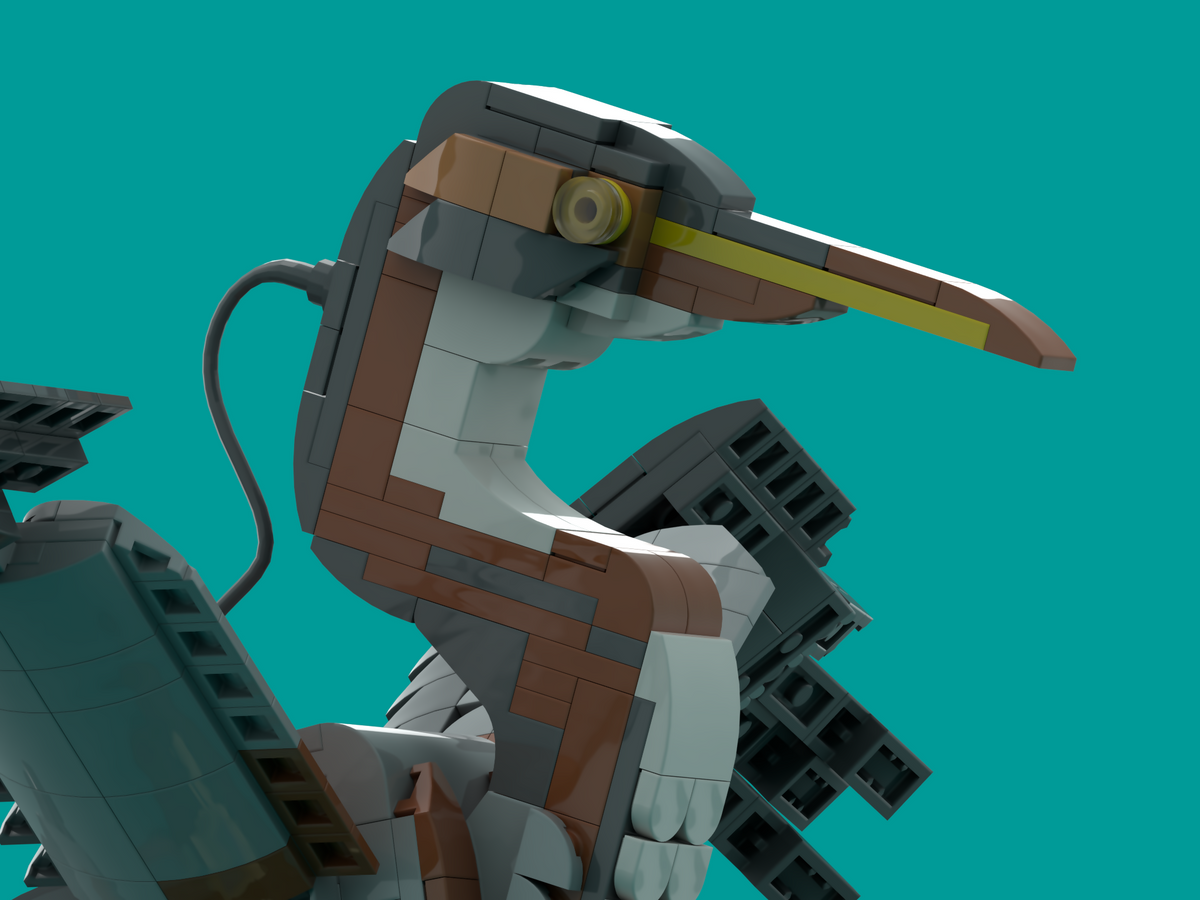 Purple heron