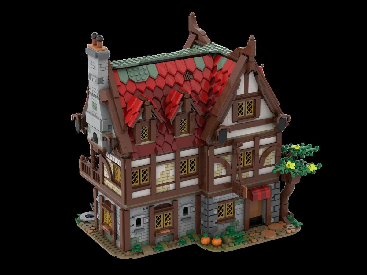 Taberna y posada medieval - BuildaMOC