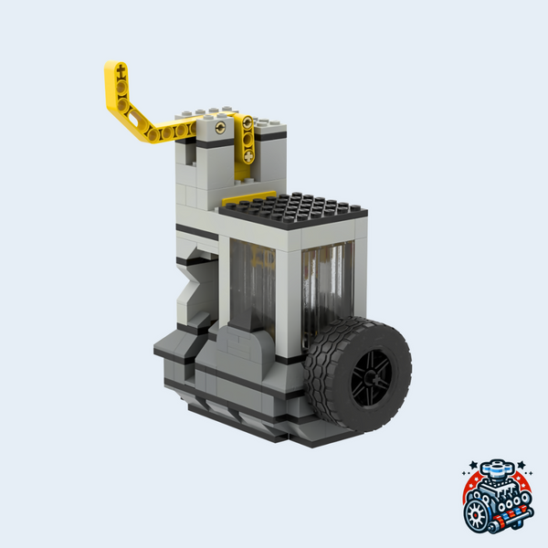 Motor de vacío de un solo cilindro