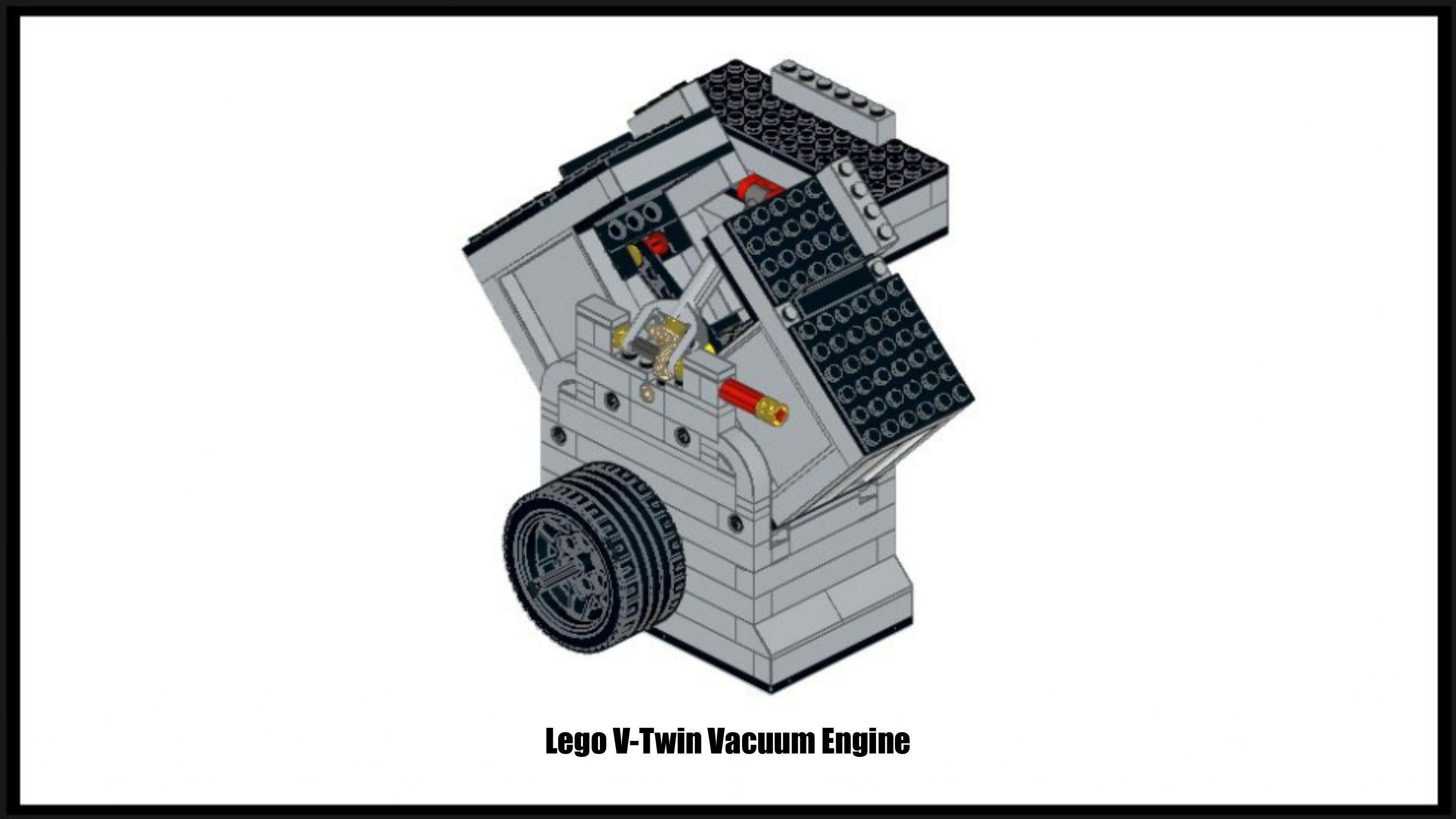 V-Twin Vacuum Engine - BuildaMOC