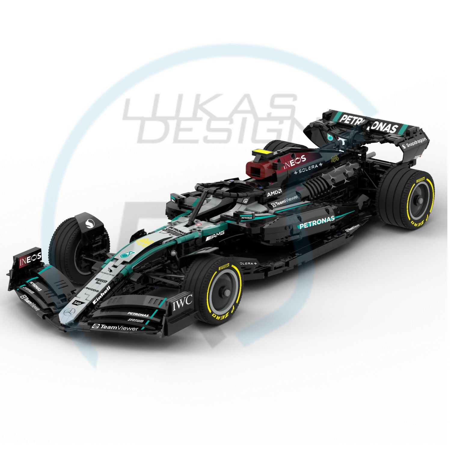 Mercedes F1 W15 escala 1:8