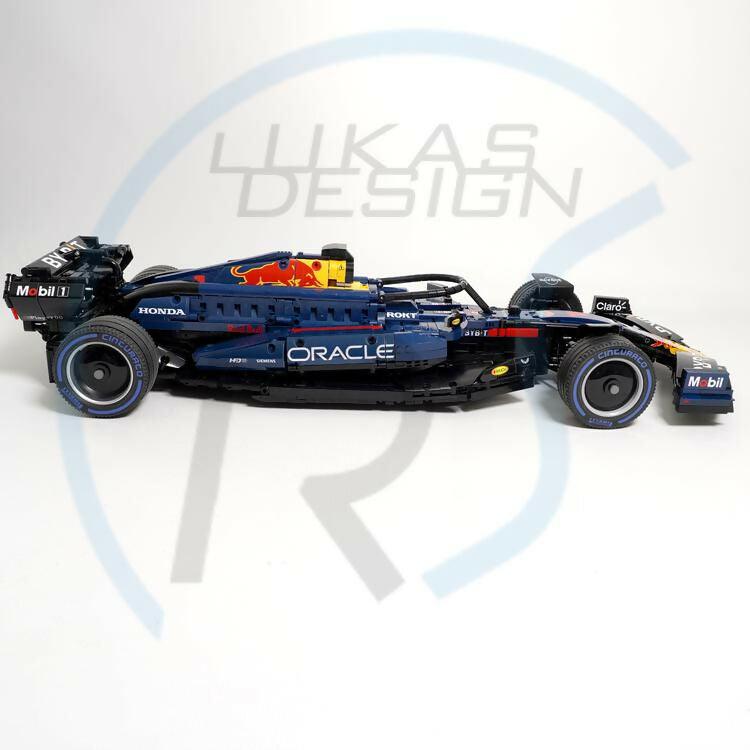 Red Bull Racing F1 RB20 1:8 Scale - BuildaMOC