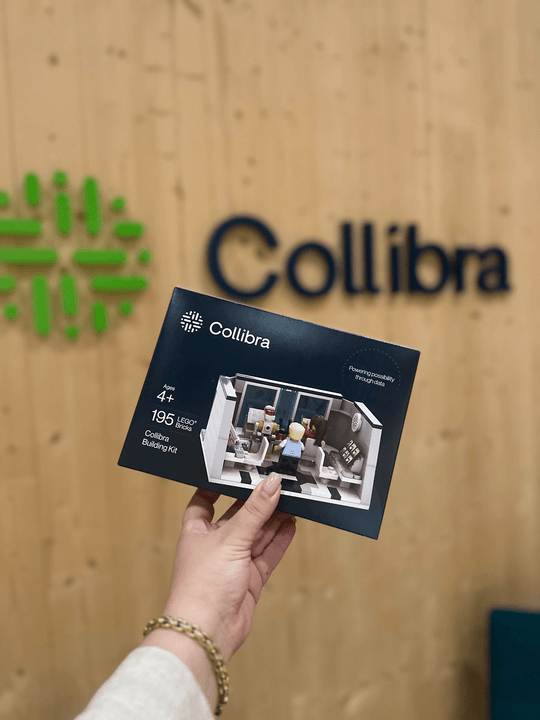 An opened business kit with the model, bagged parts, printed booklet and branded box laid out