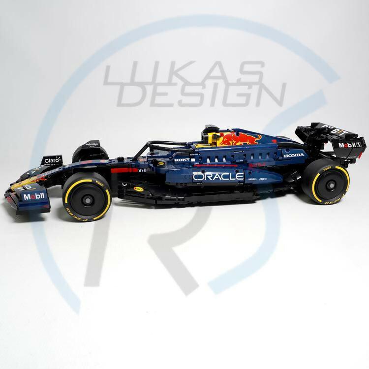 Red Bull Racing F1 RB20 1:8 Scale - BuildaMOC