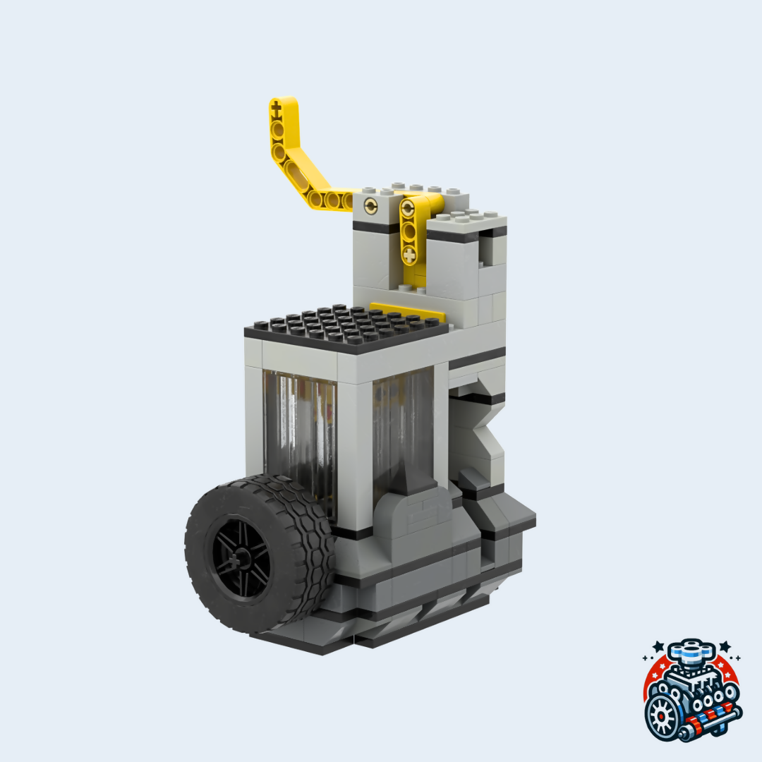 Motor de vacío de un solo cilindro