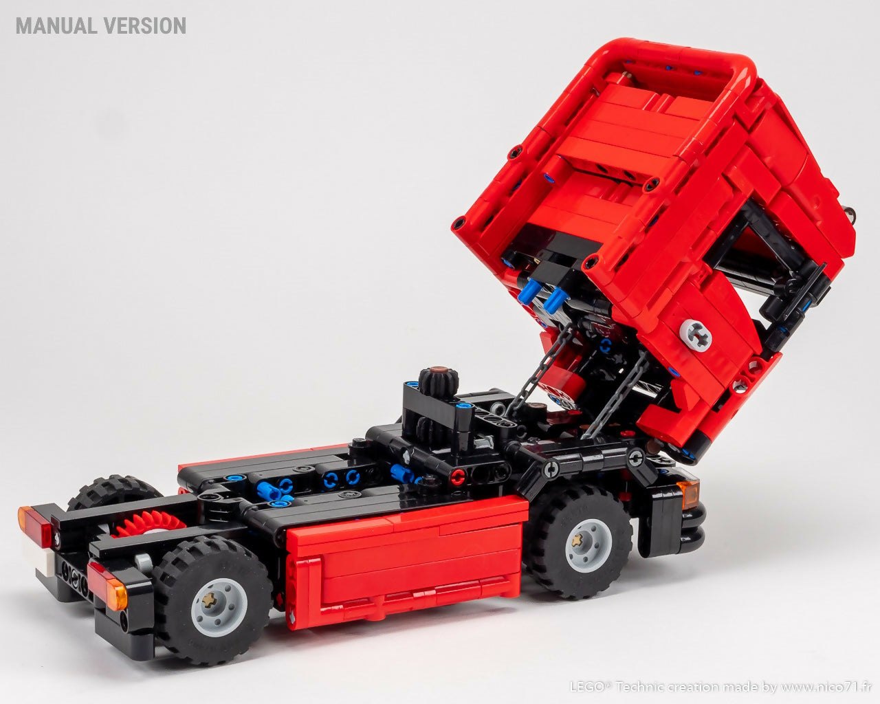 Euro-Truck and Steering Axle Trailer