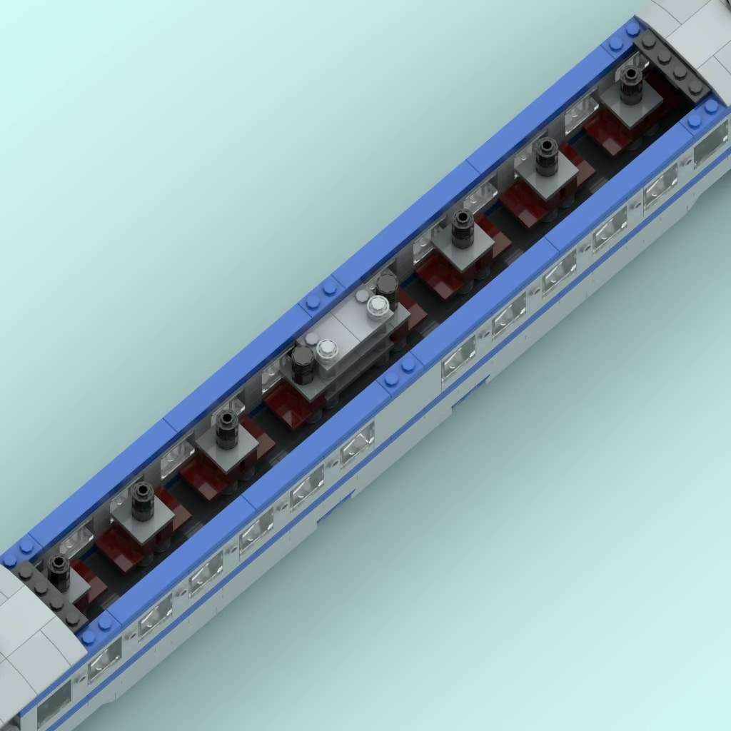 Blue Line Passenger Train