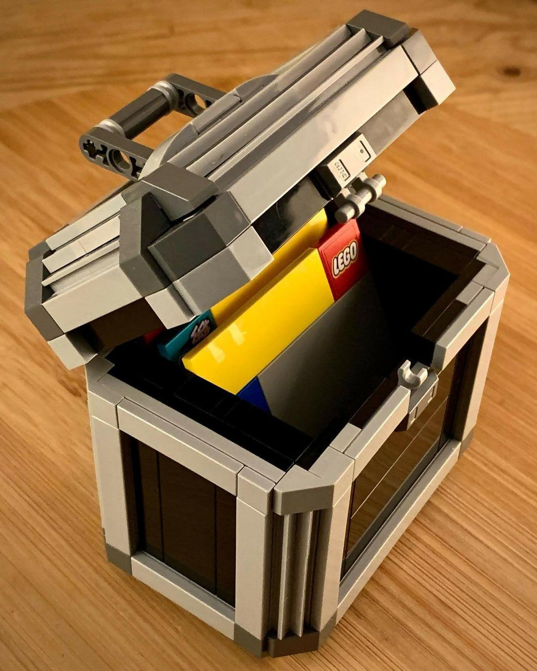 DJ Record Case, von Zachary Steinman  - BuildaMOC