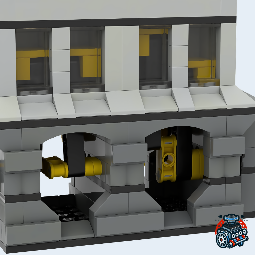 Inline 4 Cylinder Vacuum Engine