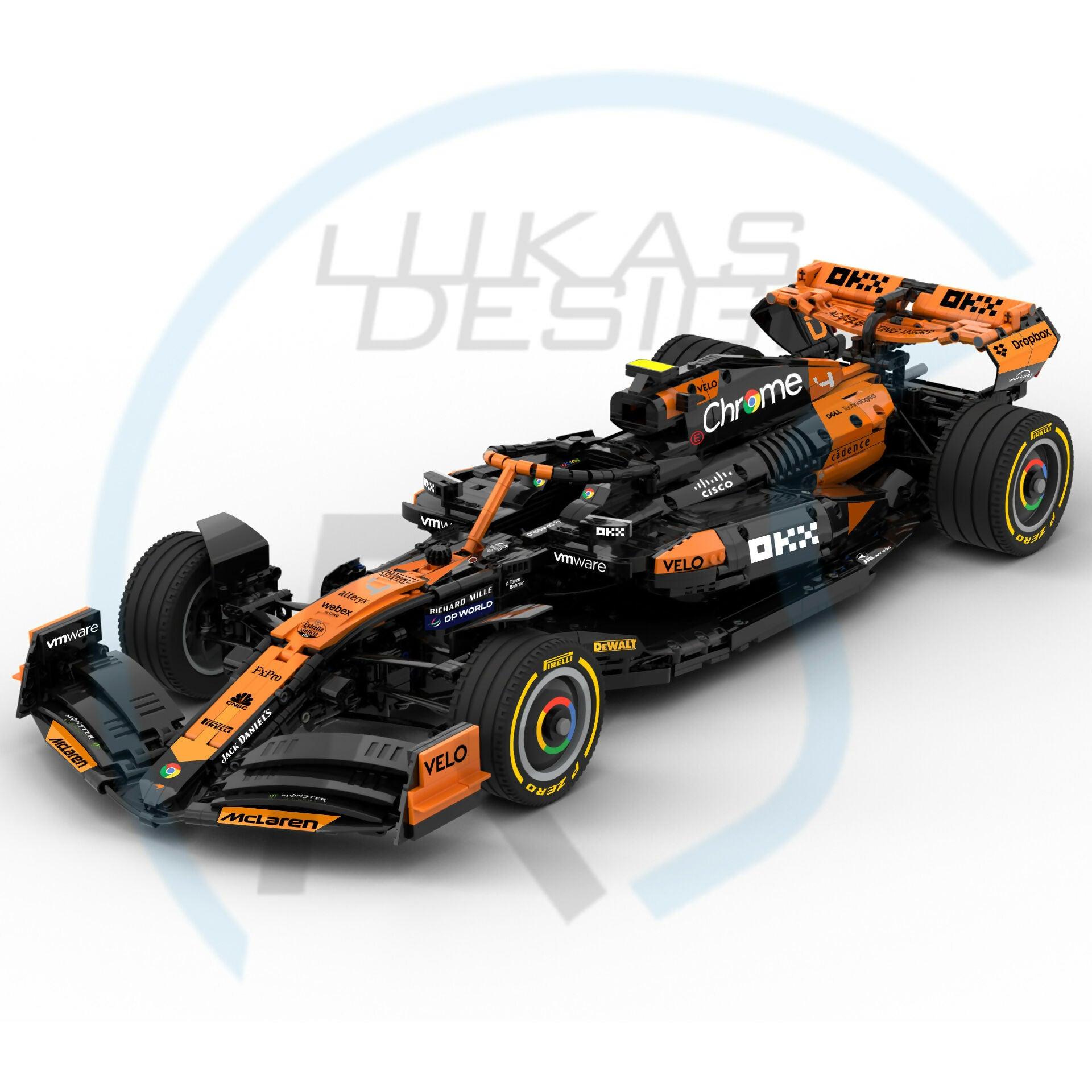 McLaren F1 MCL38 1:8 Scale - BuildaMOC